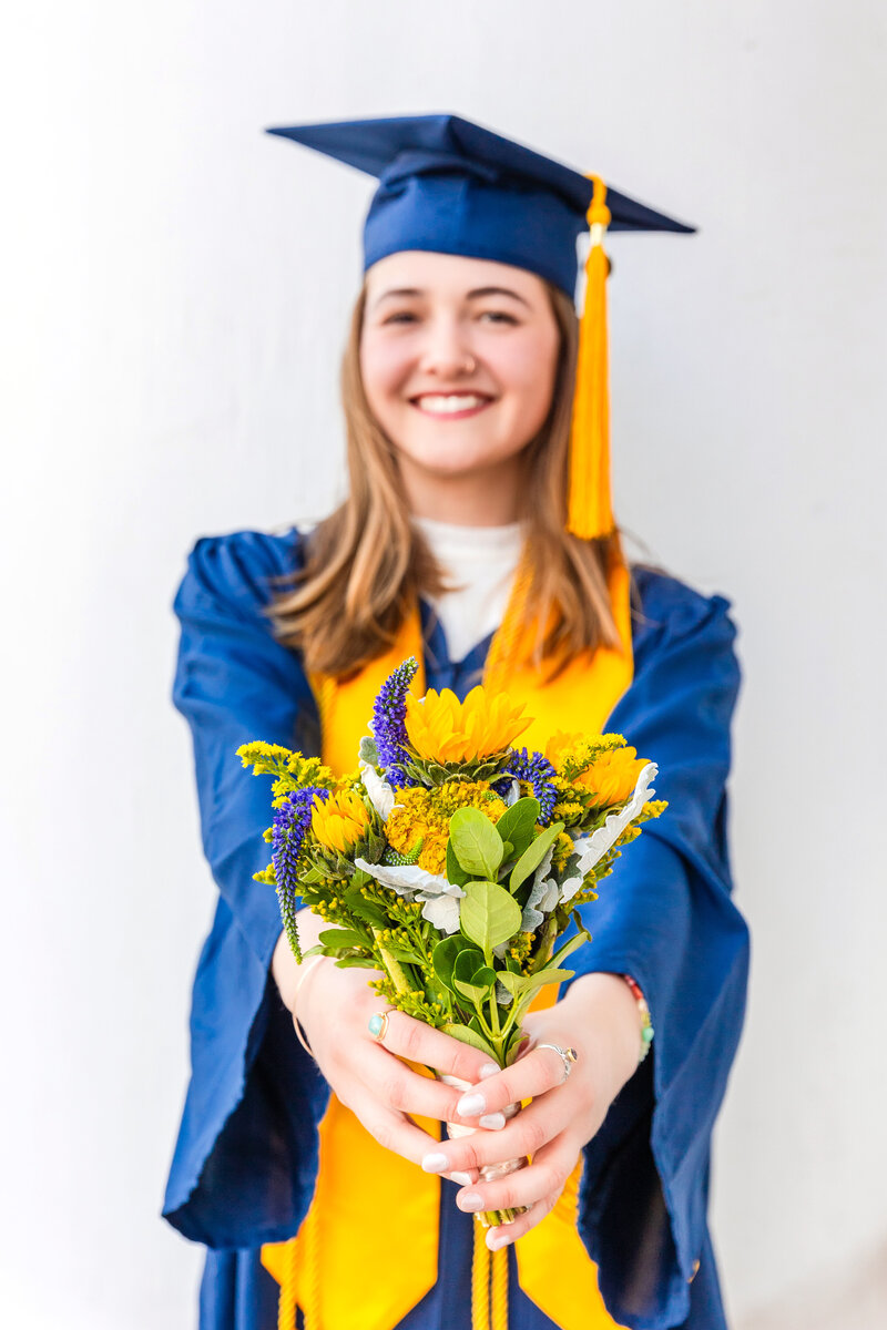 Northern Arizona University Flagstaff Graduation Portraits - Bayley Jordan Photography