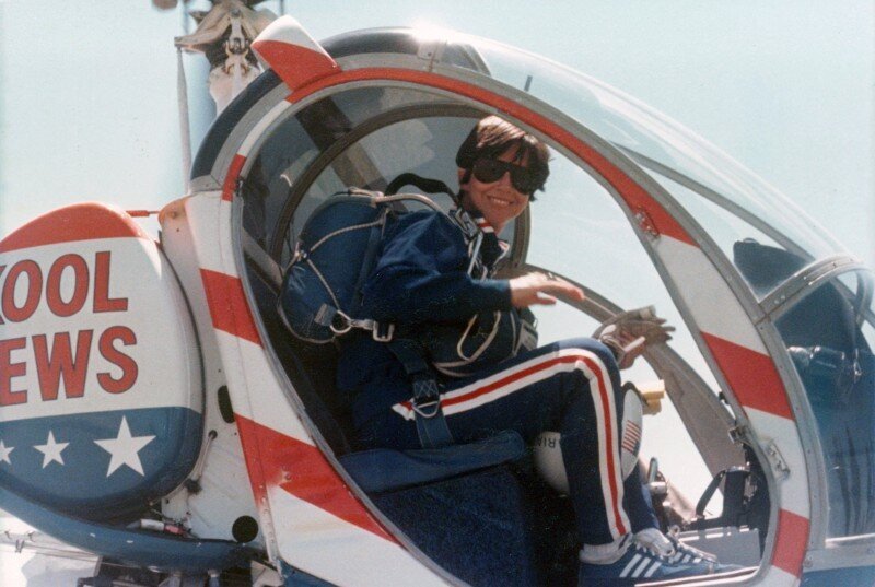 skydiving