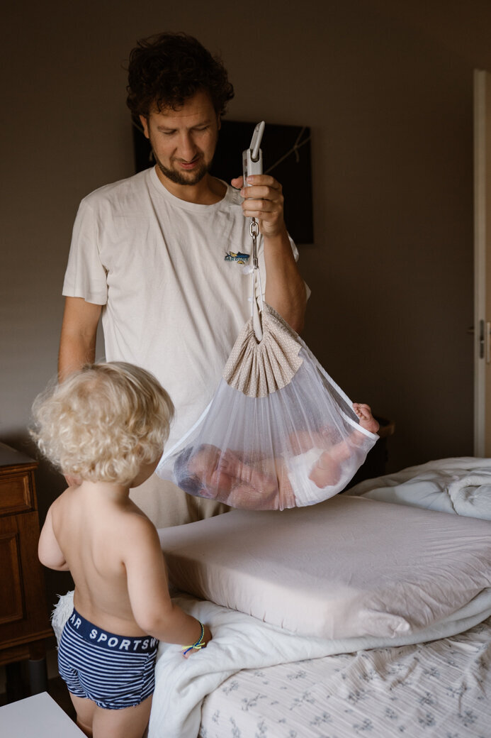 Newborn weegmoment