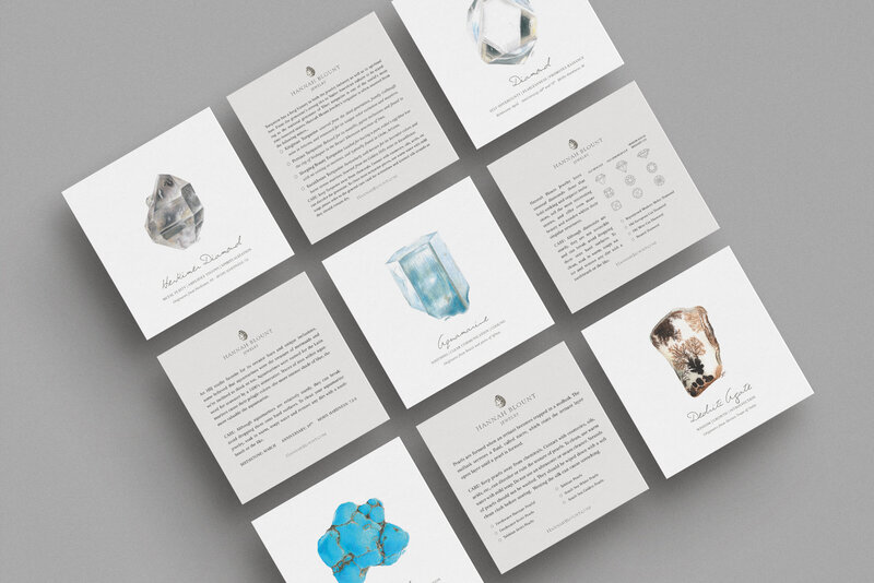HBJ - Gemstone Cards