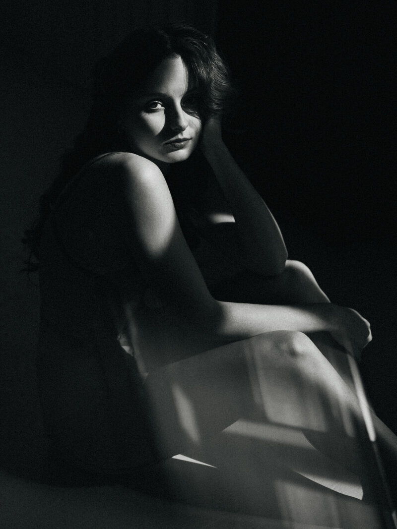 boudoir fotografka Praha 