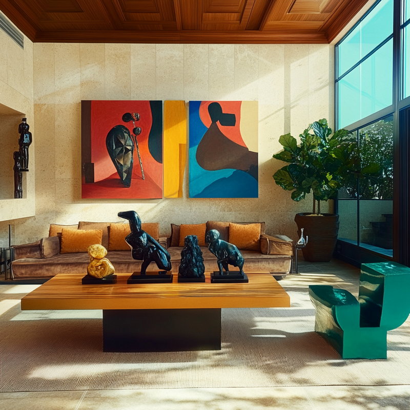 Kunst voor op kantoor