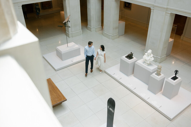 Chicago Art Institute Engagement Photography 003