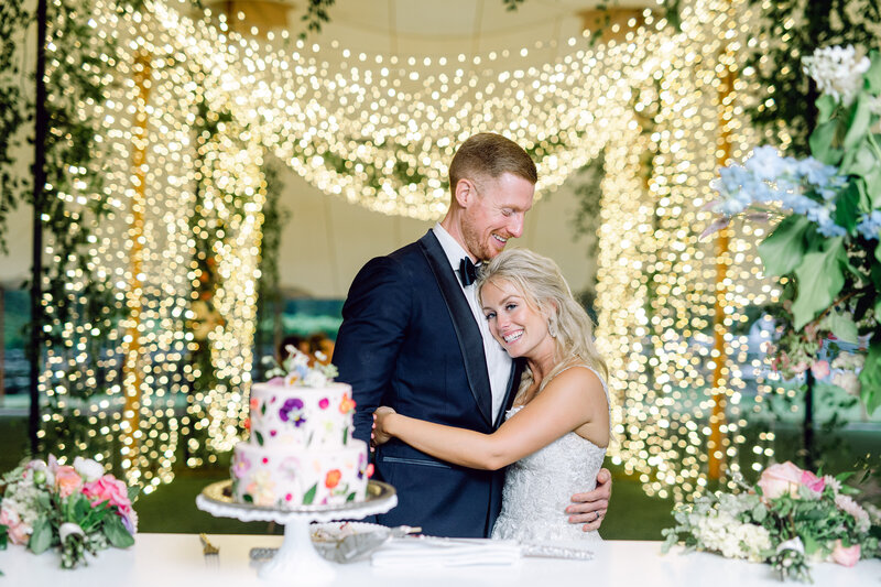 Romantic Navy Eolia Mansion Wedding in Waterford, CT