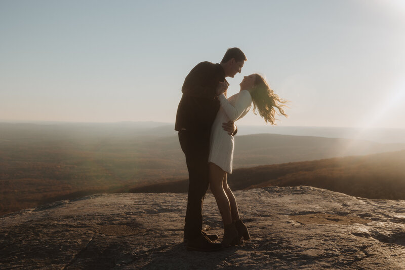 mountain top engagement
