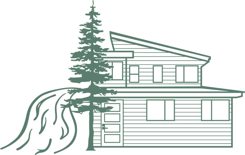 Sandy River Getaway submark logo