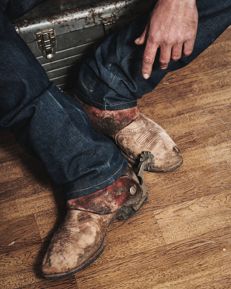 Cowboy Boots and Blue Jeans, From The Lore Of The Range Collection