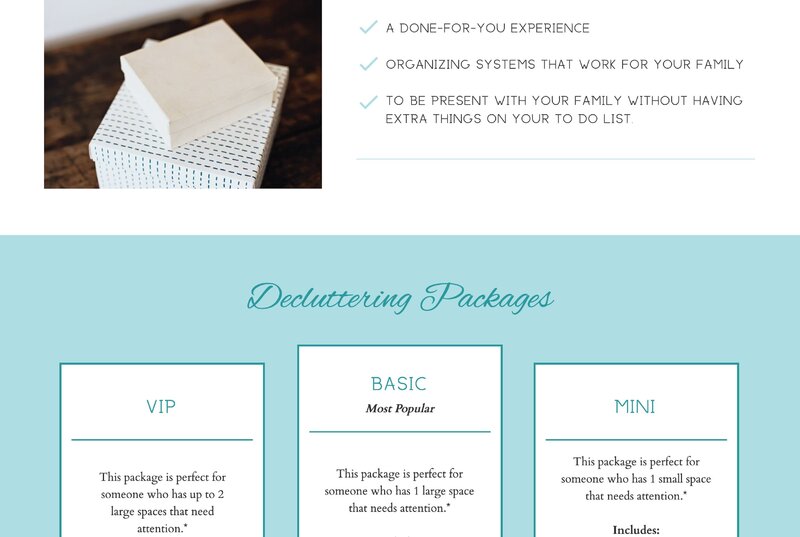 Semi Custom Showit Website Design for Home Organizer-02