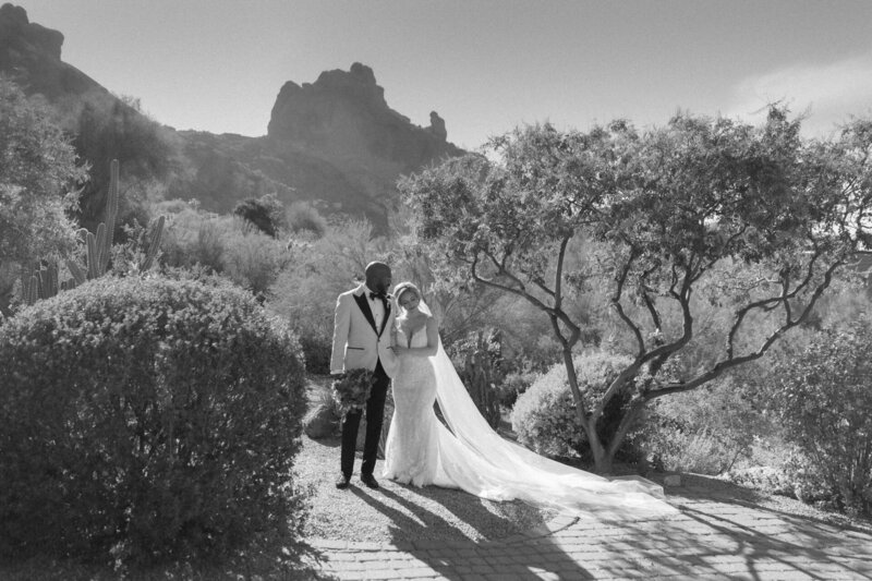 Lindsay + Jamin wedding at Sanctuary Camelback Mountain Resort, photo 32