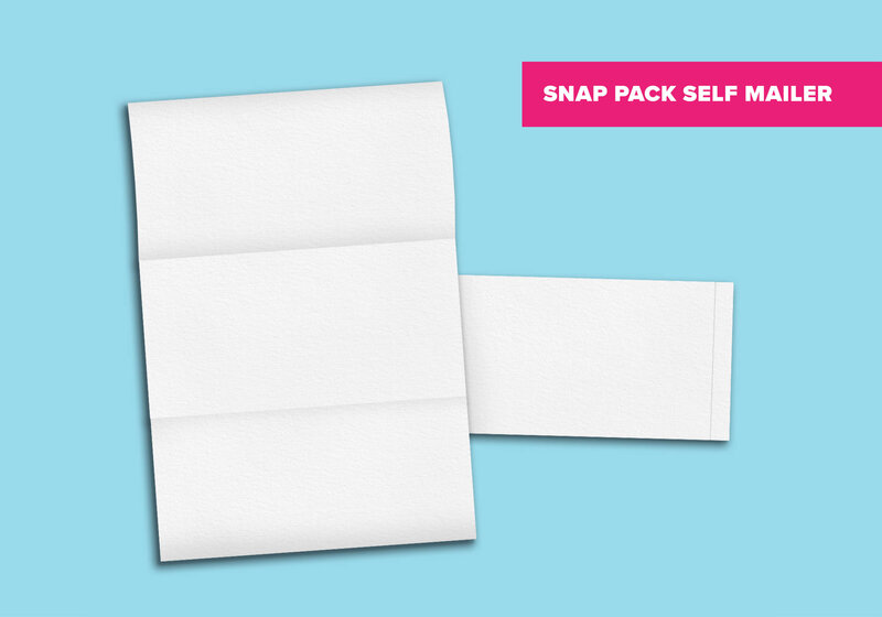 snap pack self mailer