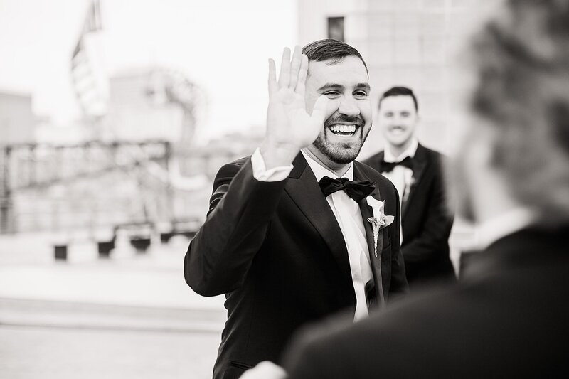high five by Knoxville Wedding Photographer, Amanda May Photos