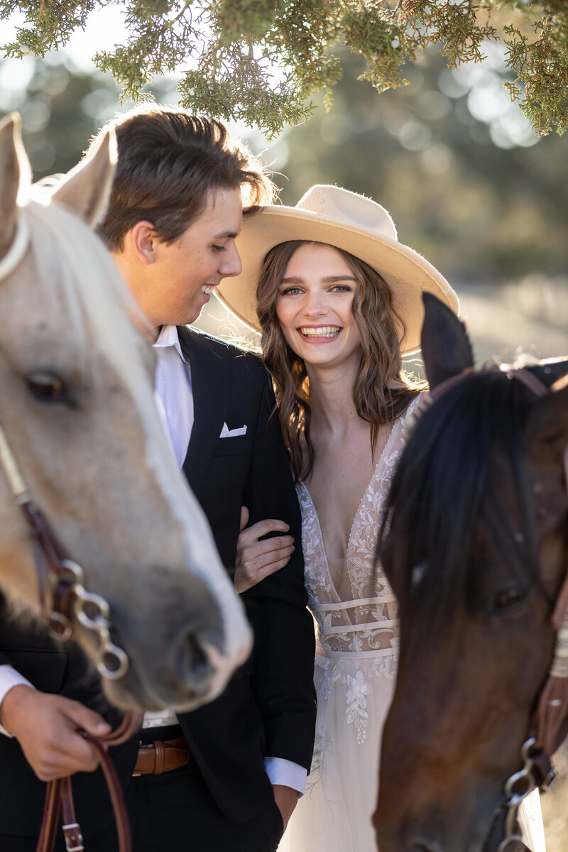 Couple getting married at Sothern Utah wedding venue.