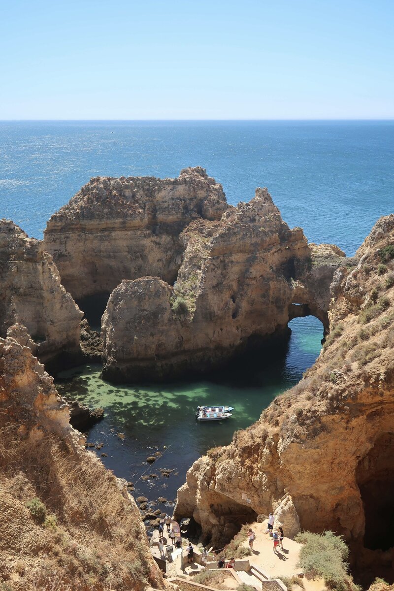 Carvoeiro beach algarve