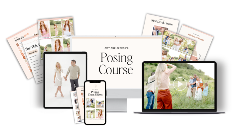 Amy & Jordan's Shooting & Editing Course | Online photography education for portrait and wedding photographers