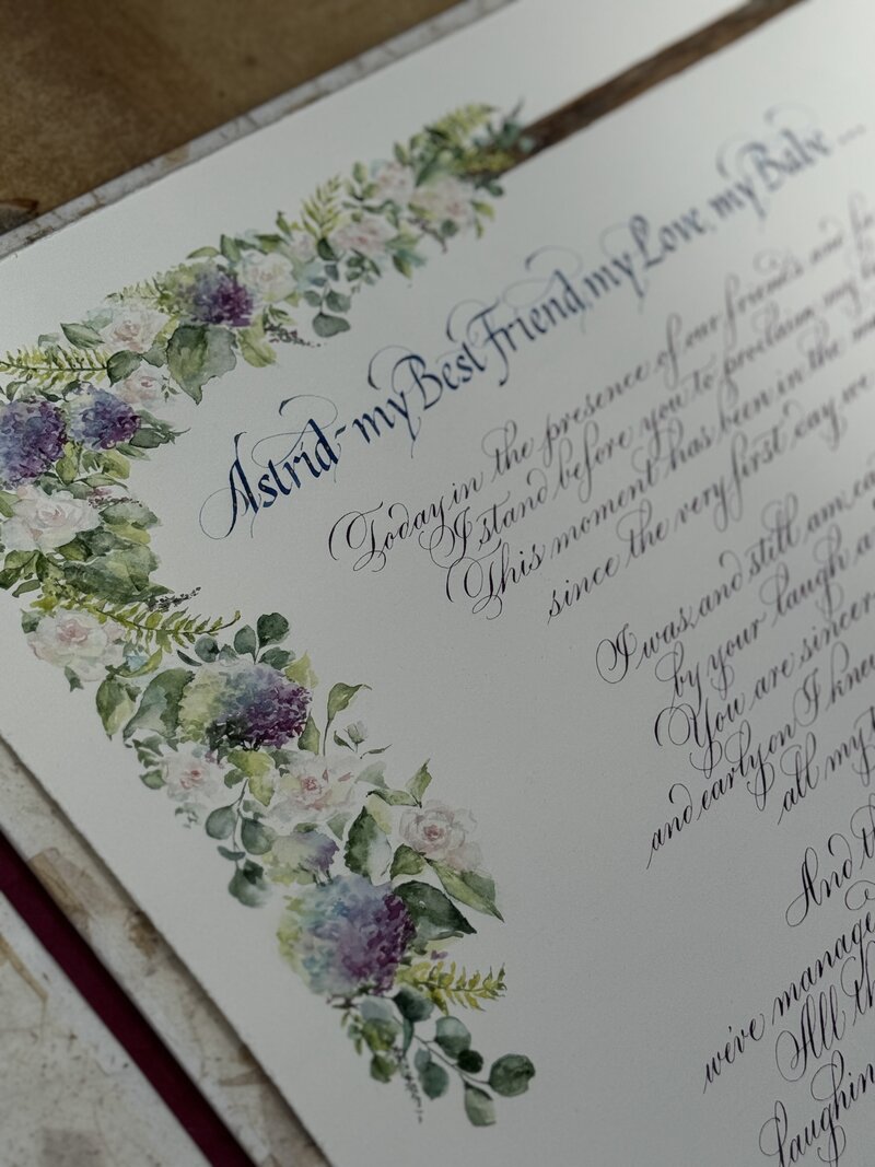 calligraphy commission astrid 3