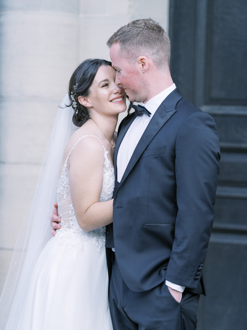 Couples portraits at Bourton Hall wedding venue