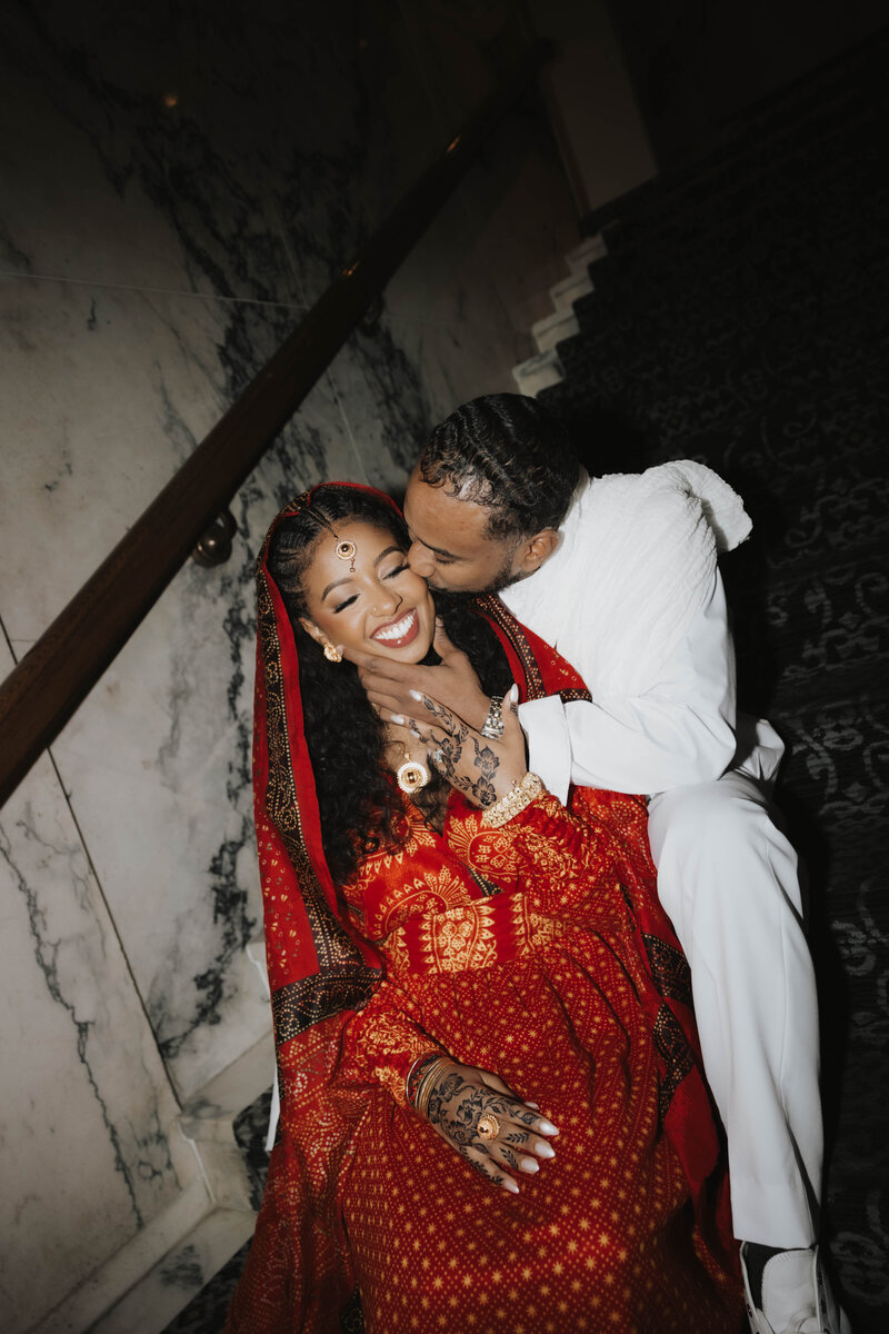 candid wedding photos of bride and groom