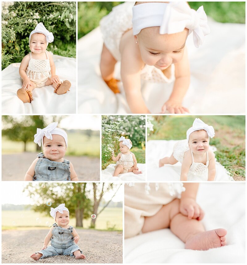 1st birthday outdoor session