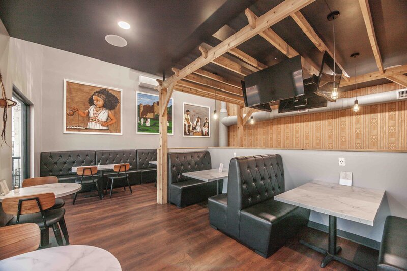 commercial interior design for restaurant
