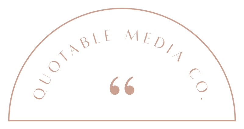 Quotable Media Co. logo