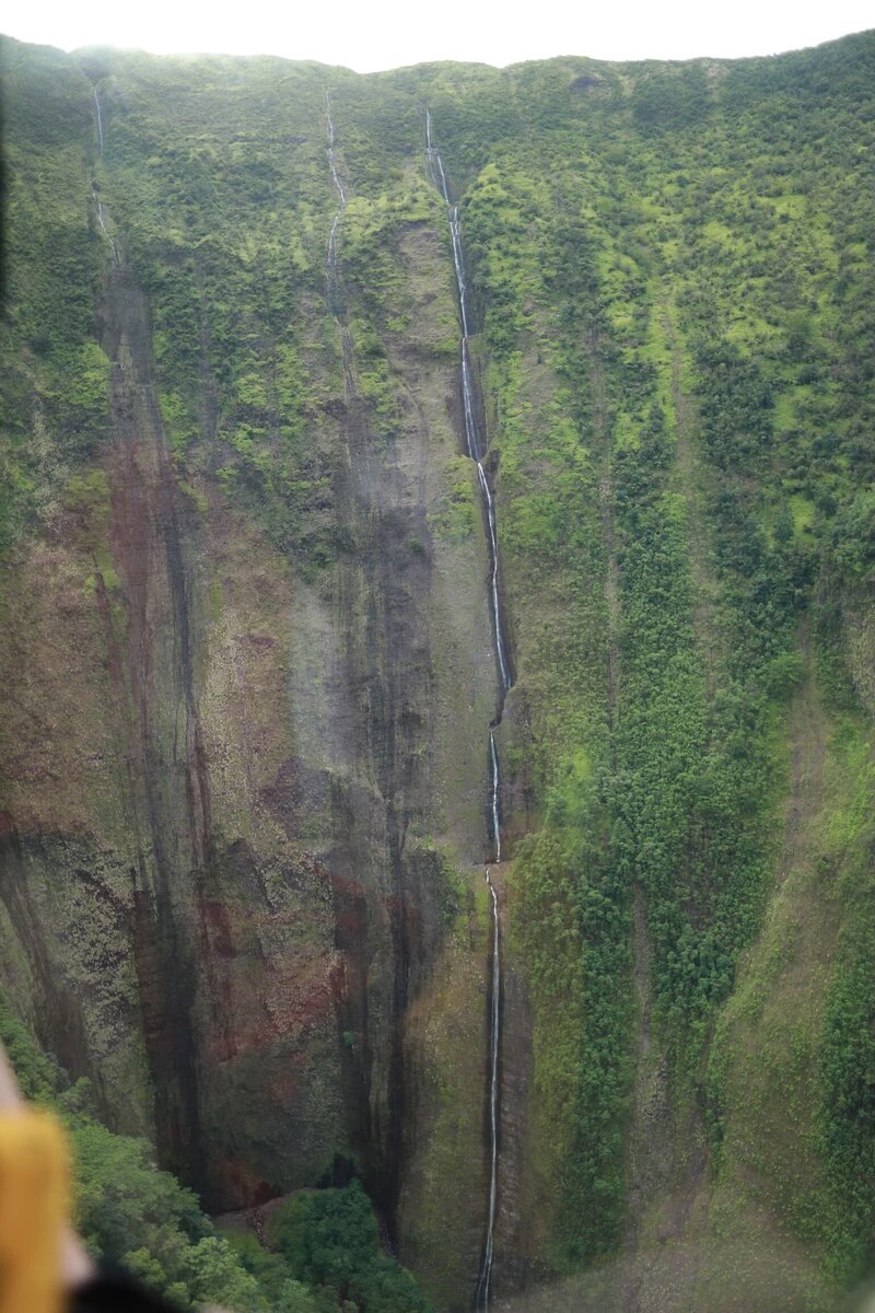 waterfall in kauai