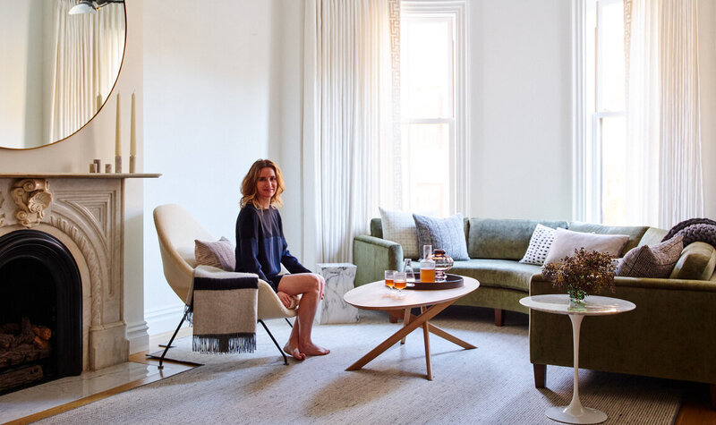Boston interior designer known for blending modern furnishings with historic architecture, creating distinctive interiors tailored to each client’s vision.