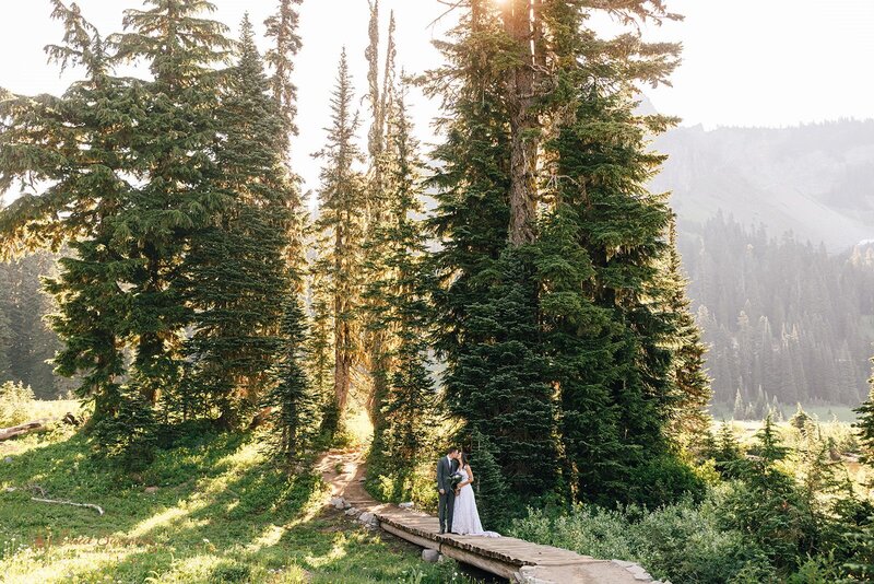 Mt-Rainier-National-Park-Elopement-Tipsoo-Lake