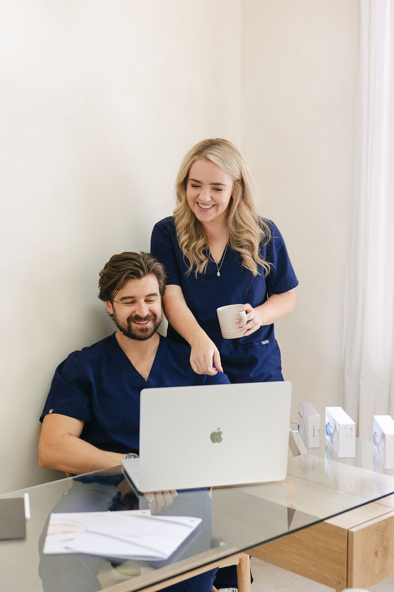 The professional team at Dr Olivia James Aesthetics, dedicated to providing expert care