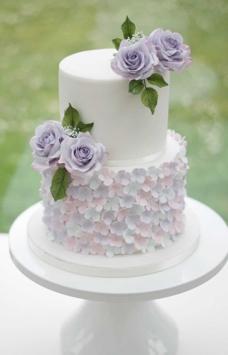 Easy DIY Wedding Cake - Out of the Box Baking