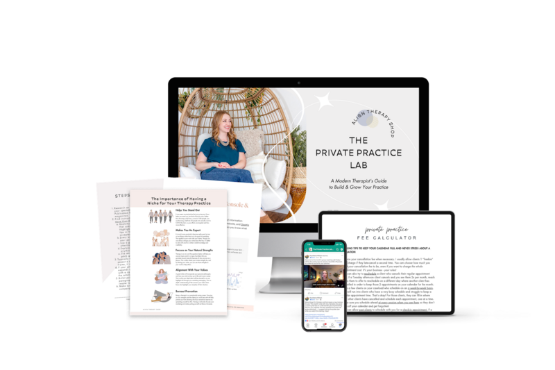 private practice marketing strategies for therapists