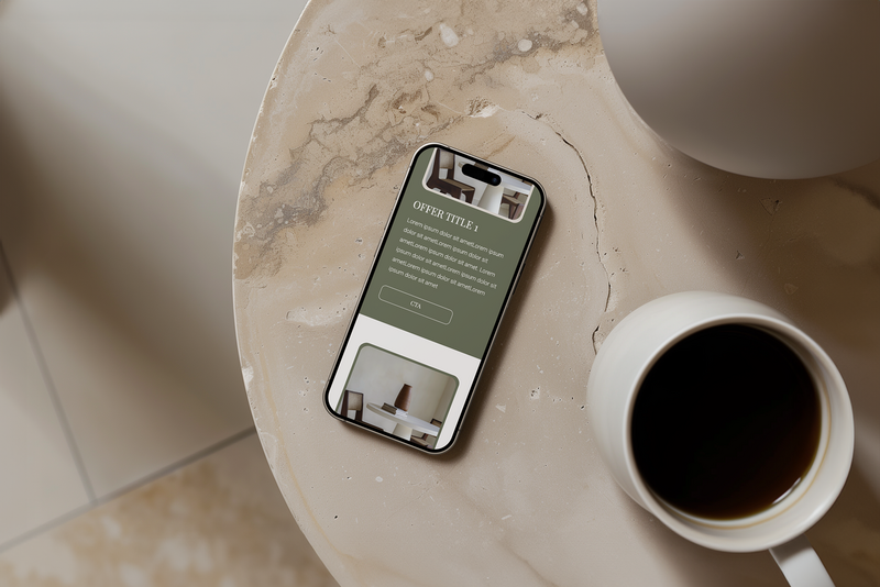 holistic wellness coach website