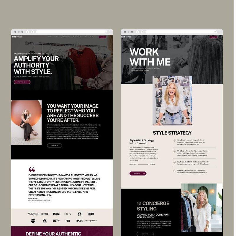 DMC Styles Website