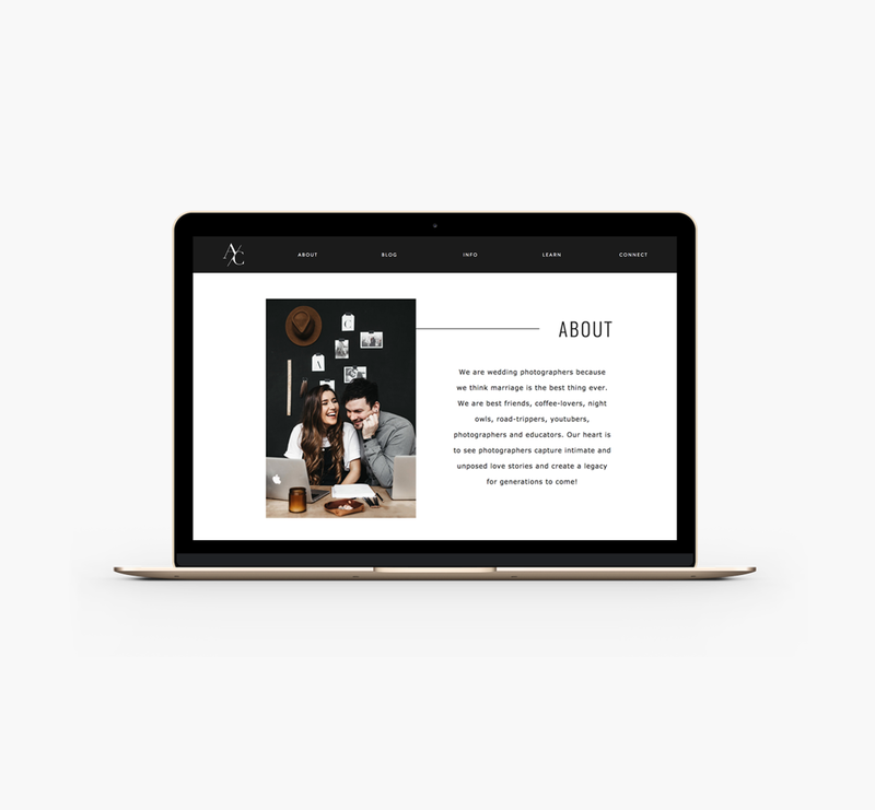Showit Website Templates by The Buffalo Collective