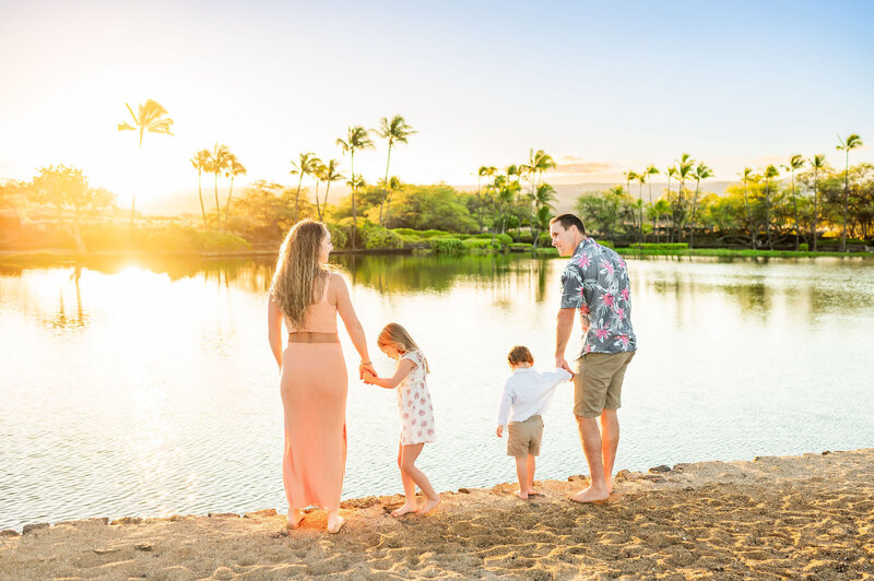 Big Island Photographer capturing family at Anaehoomalu Bay-202