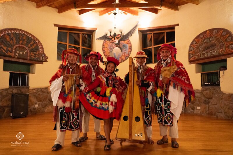 Andean musicians