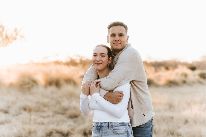 brother and sister portrait