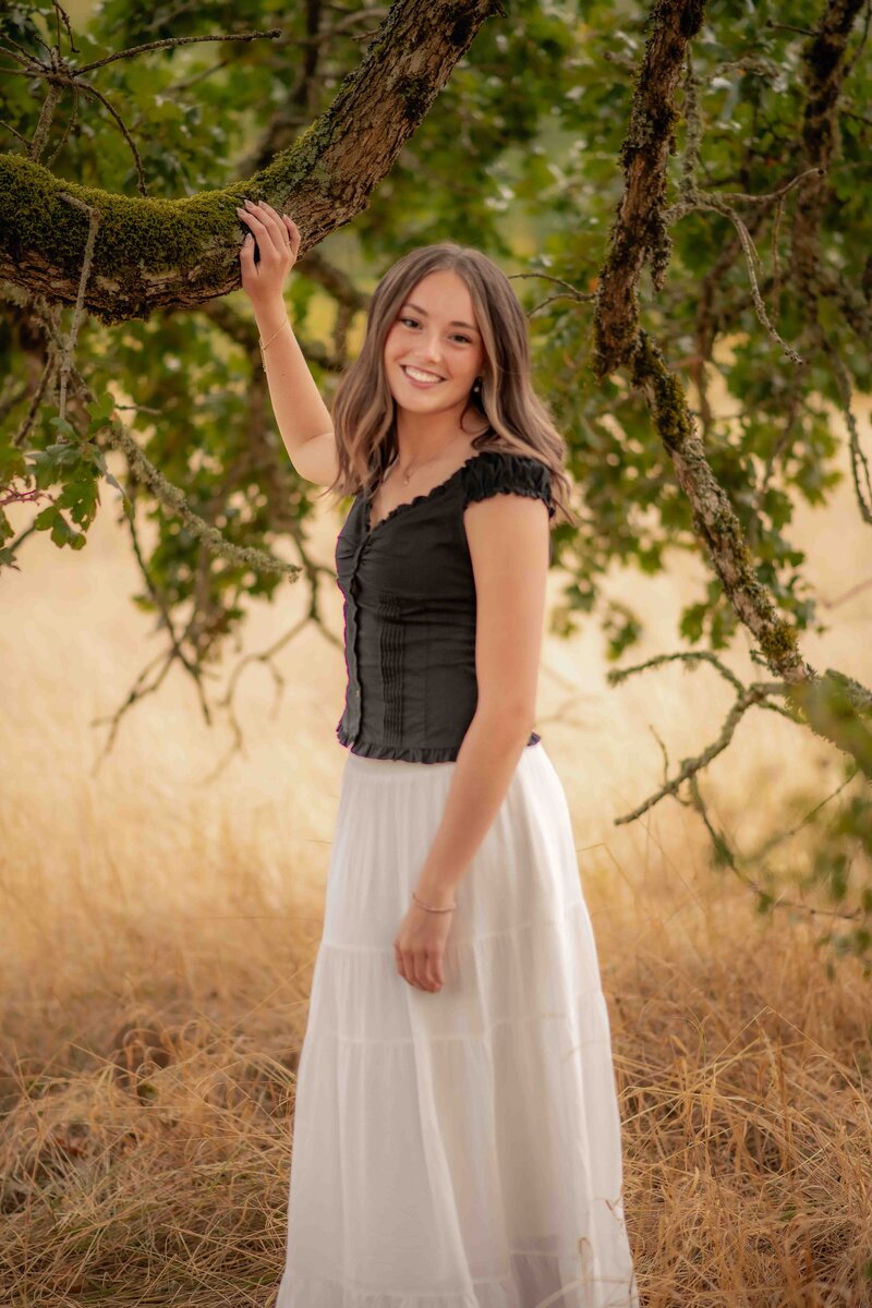 High School Senior portrait session in Camas, WA