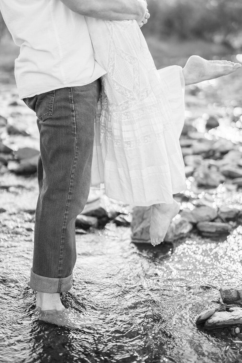 A romantic engagement session at Carmel-by-the-Sea in California, captured by Tiffany Longeway Photography.