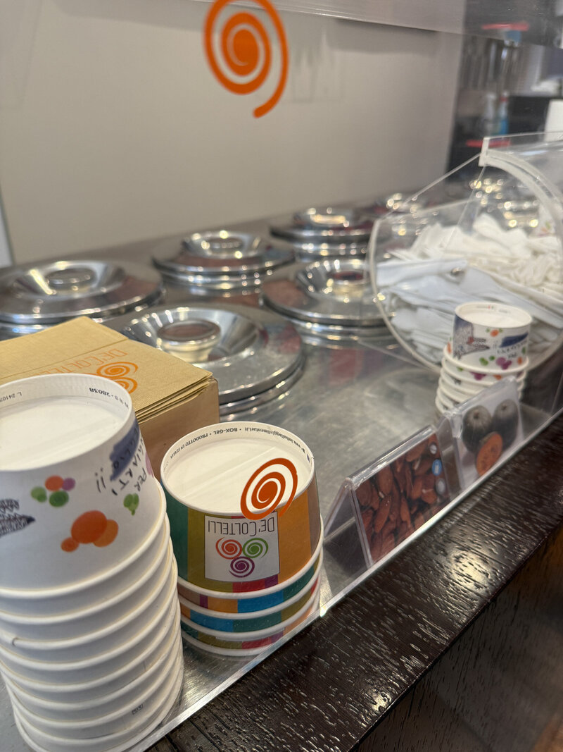 Gelato from Gelateria De'Coltelli in Pisa, Italy