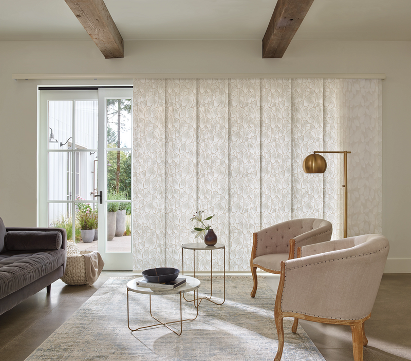 Living space window blinds