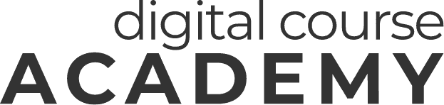 DCA Logo in Black - Create Online Course
