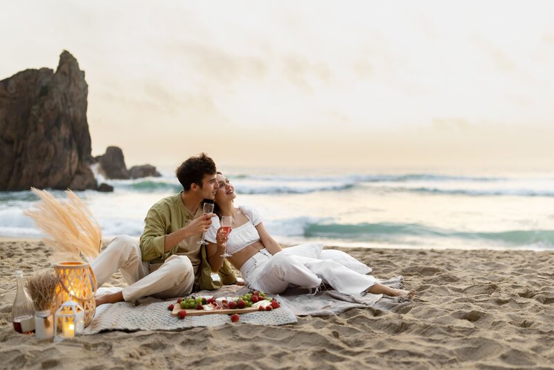 Couple at Costa Blanca in Spain