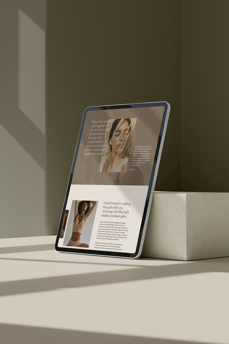 Website Templates for Wellness Professionals 60