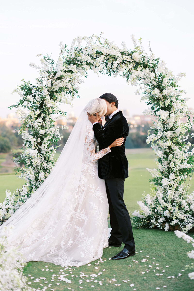 Luxury wedding at Bel-Air Country Club