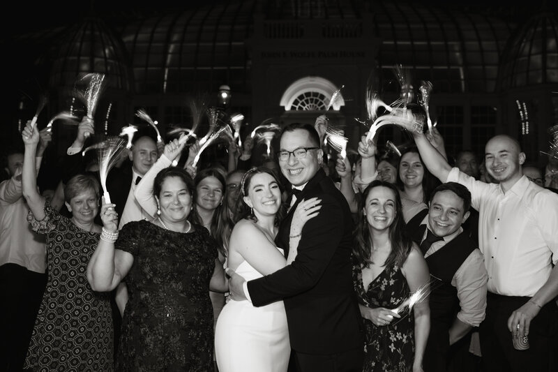 Franklin park conservatory hotel leveque columbus ohio wedding ceremony photographer videographer film documentary midwest -112