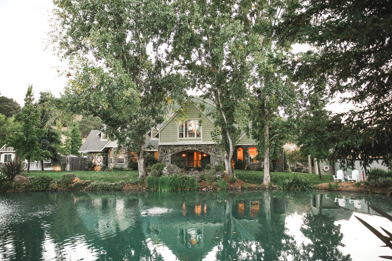 photo of mountain house estate with their