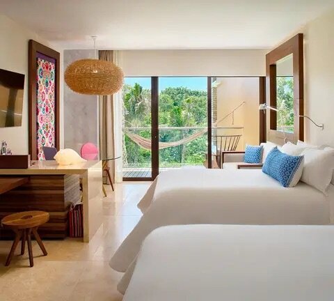 Garden View Suite at Hotel Xcaret Arte