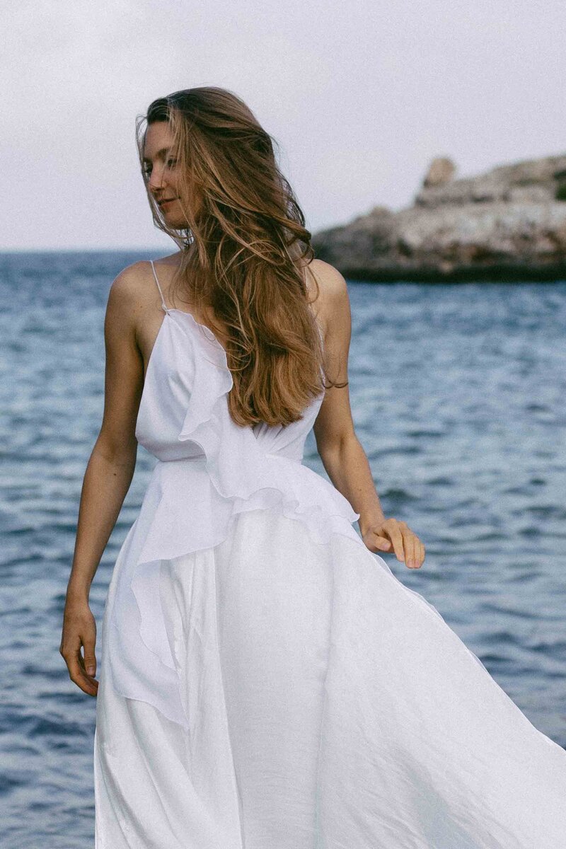 Destination love story captured above Barcelona, perfect for adventurous couples and elopements