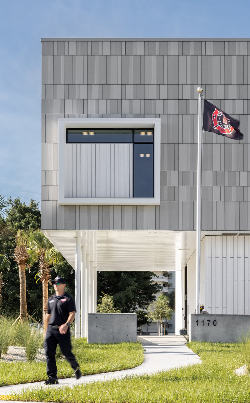 Sweet Sparkman Architecture Sarasota County Fire Station 13 Portrait 3