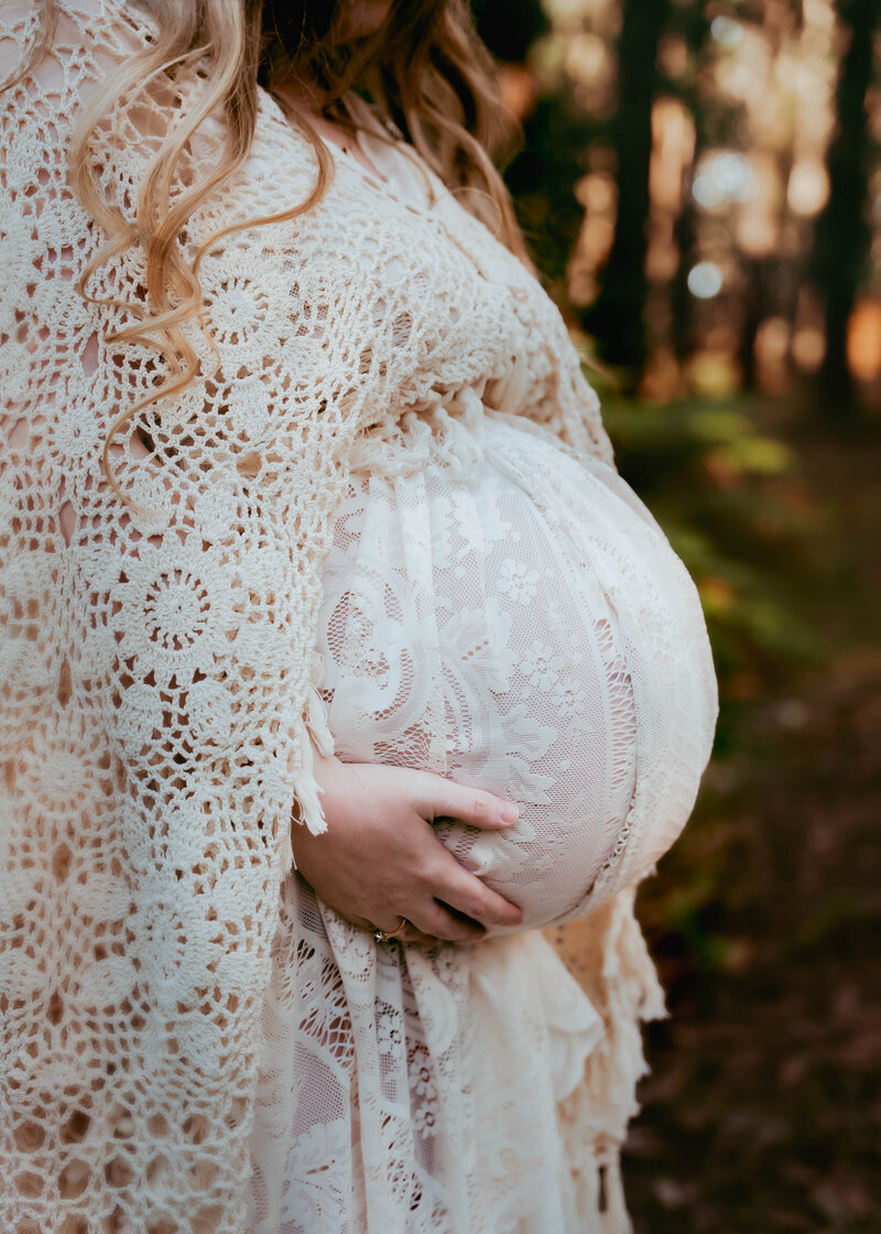 Pregnant belly